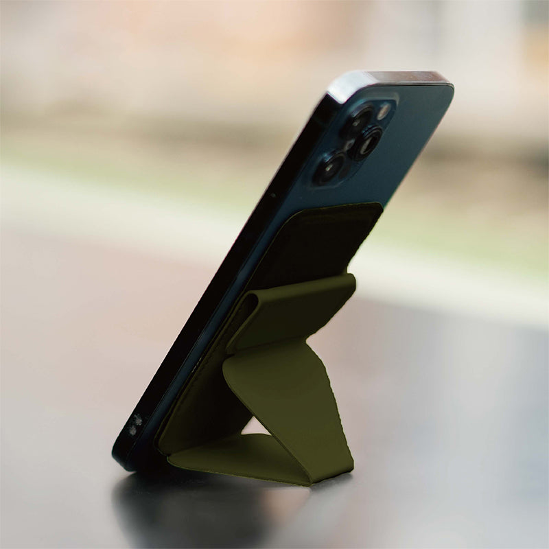 Apple Recycled Leather Magnetic Phone Stand