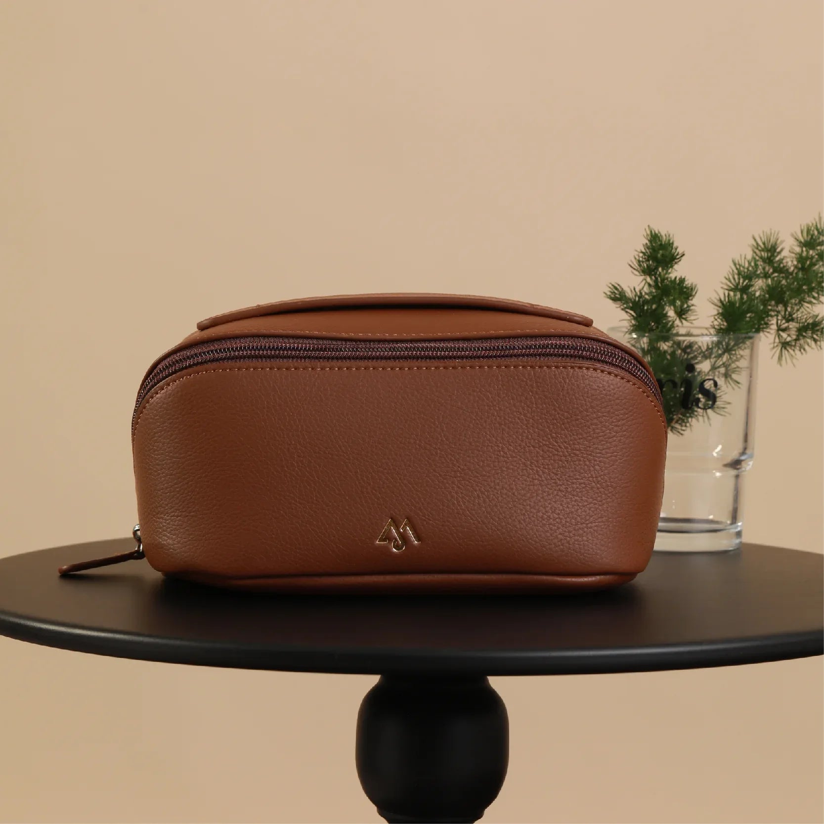 Mushroom Biobased Travel Organizer - Mycelium Vegan Leather Bag