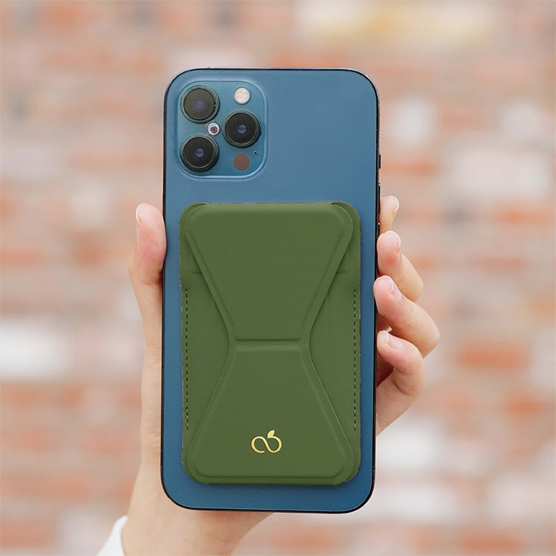 Apple Recycled Leather Magnetic Phone Stand