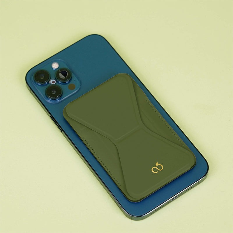 Apple Recycled Leather Magnetic Phone Stand