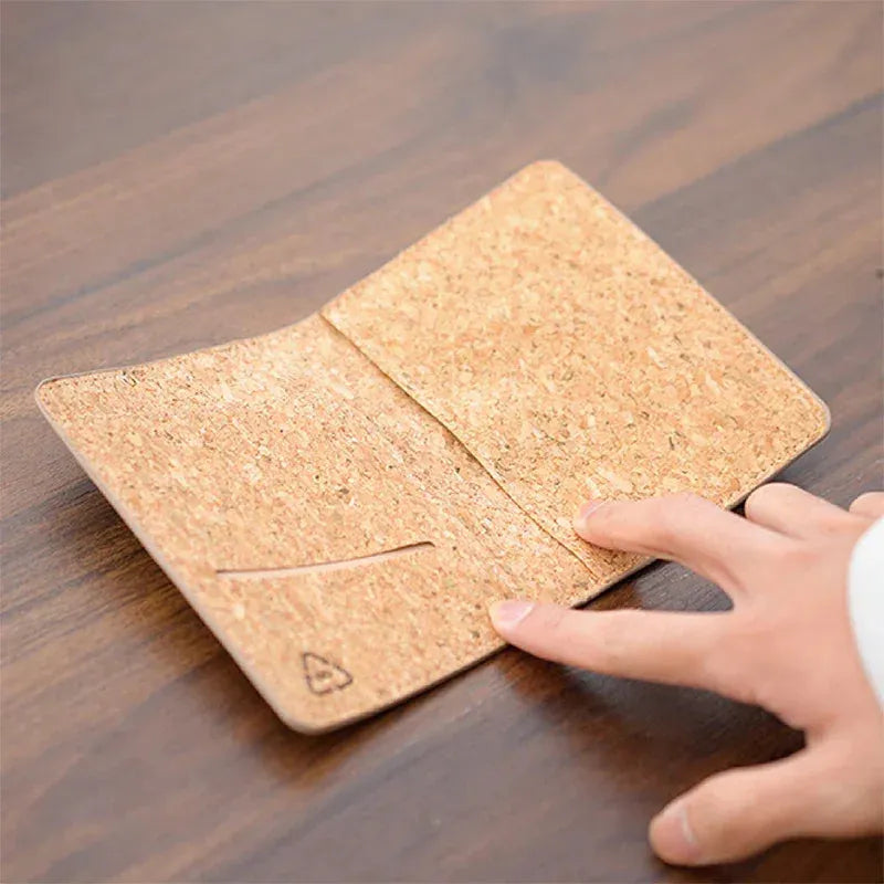 Coconut Reclaimed Passport Cover - Coconut Reclaimed Mycelium Leather Passport Cove