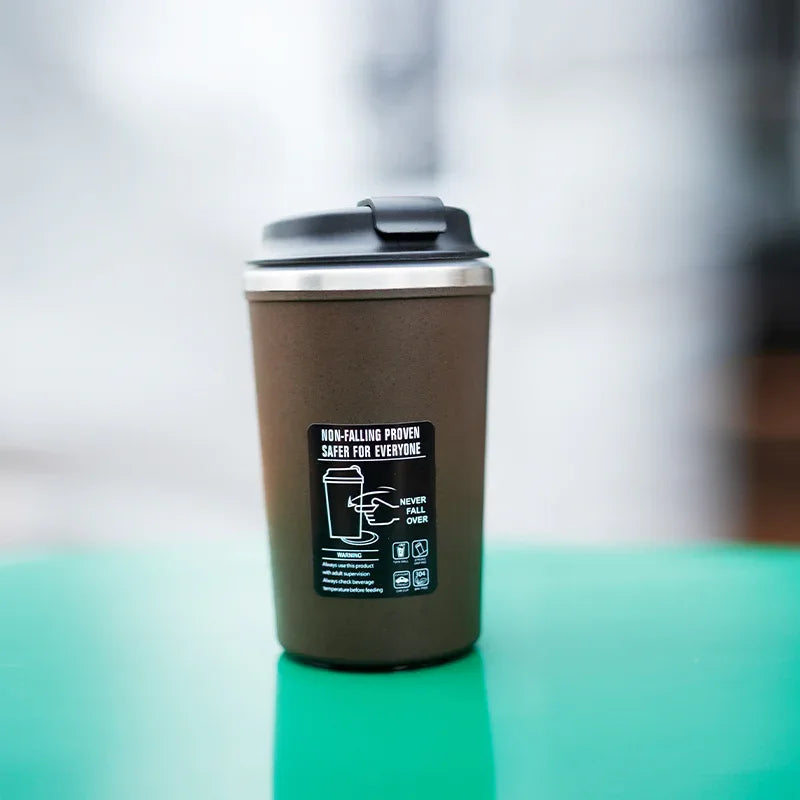 Coffee Grounds Insulated Cup