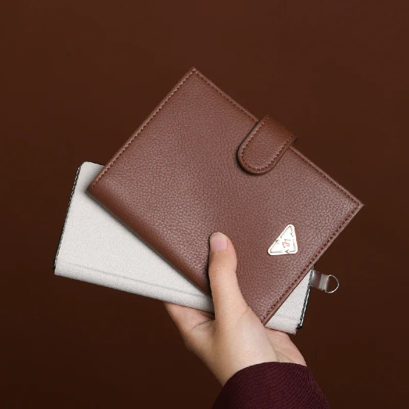 Mushroom Biobased Multi-Function Passport Holder - Mycelium Leather Travel Wallet