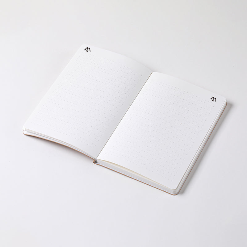 Mushroom Leather Notebook