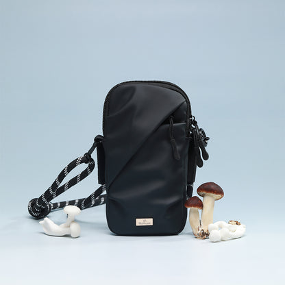 Mushroom Leather Arm Bag & Crossbody (Two-Way Design)