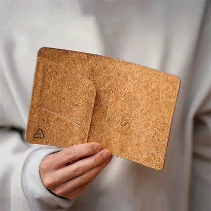 Coconut Reclaimed Passport Cover - Coconut Reclaimed Mycelium Leather Passport Cove