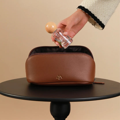 Mushroom Biobased Travel Organizer - Mycelium Vegan Leather Bag