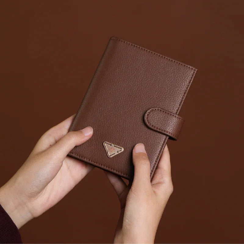 Mushroom Biobased Multi-Function Passport Holder - Mycelium Leather Travel Wallet