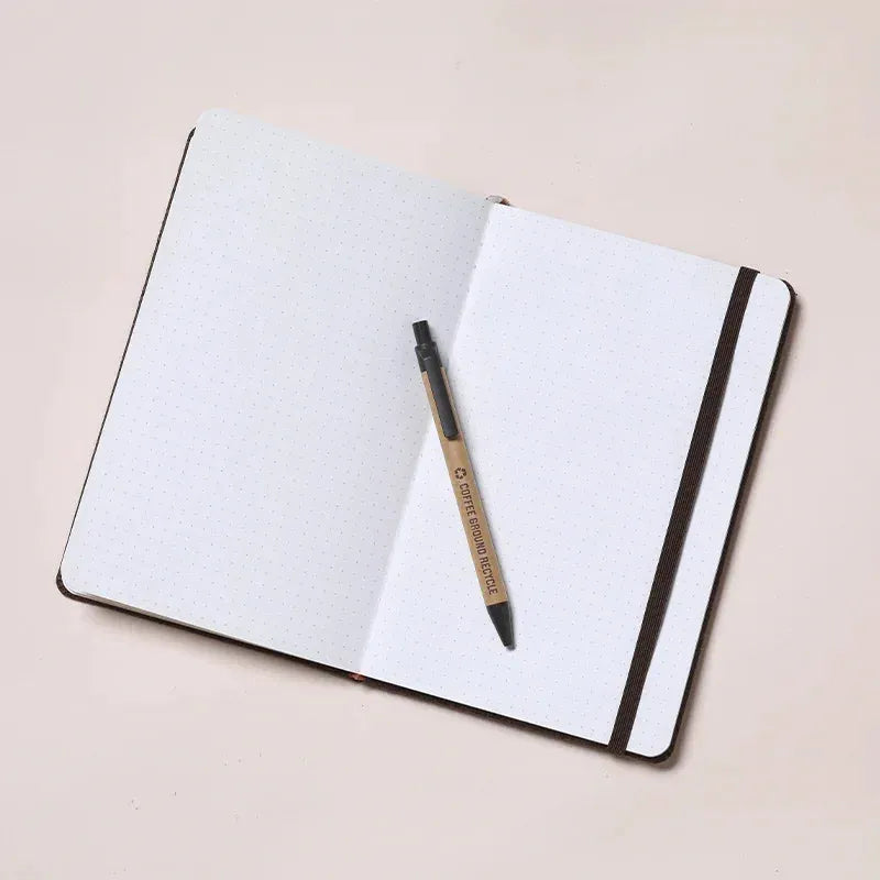 Notebook Made from Coffee Grounds