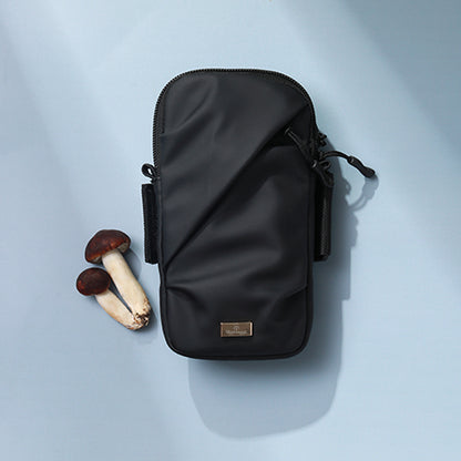 Mushroom Leather Arm Bag & Crossbody (Two-Way Design)