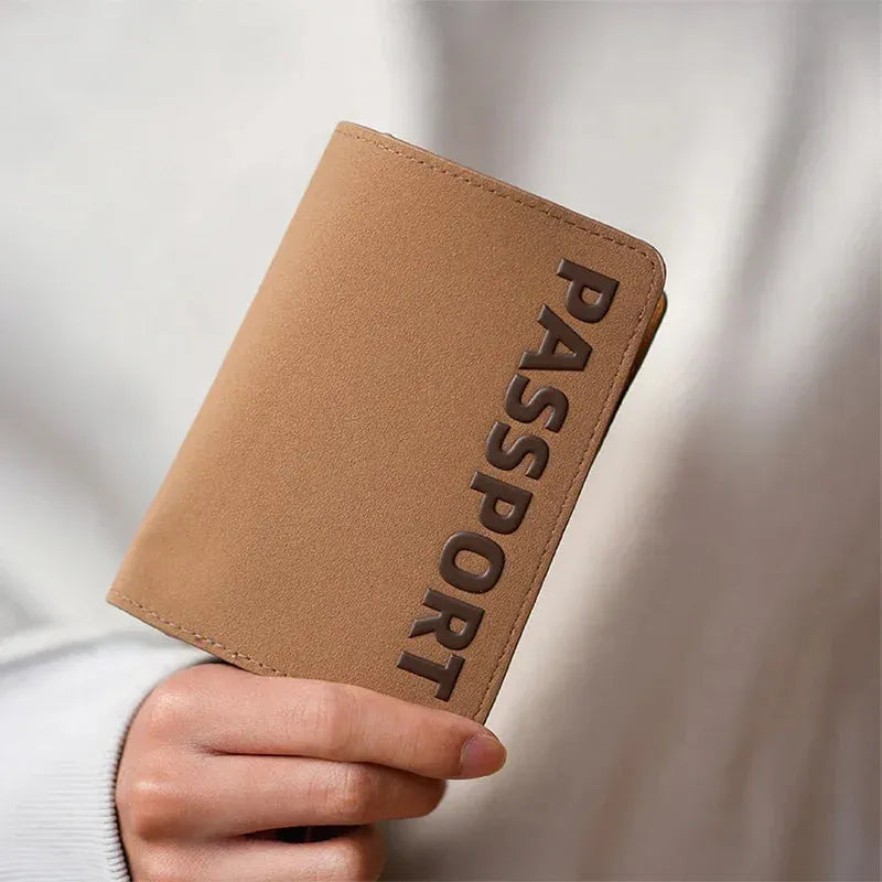 Coconut Reclaimed Passport Cover - Coconut Reclaimed Mycelium Leather Passport Cove
