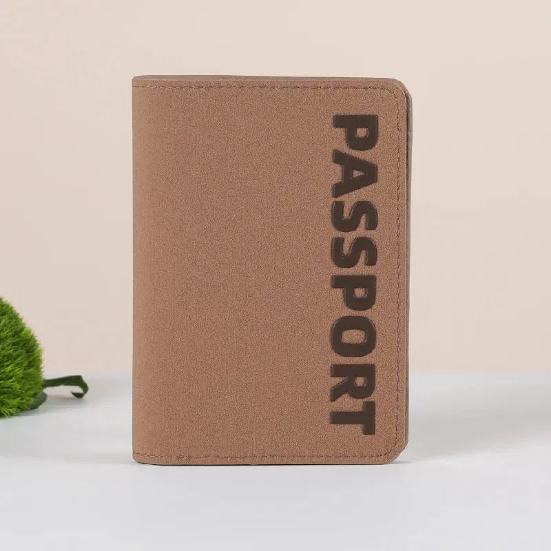 Coconut Reclaimed Passport Cover - Coconut Reclaimed Mycelium Leather Passport Cove