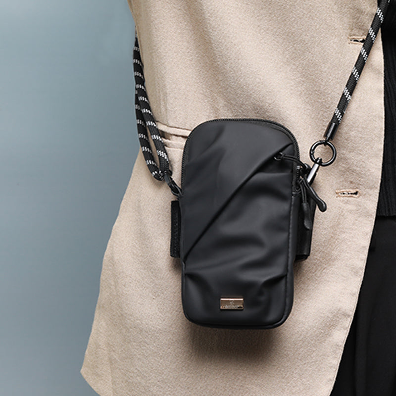 Mushroom Leather Arm Bag & Crossbody (Two-Way Design)